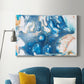 Dancing Blue II - Canvas Art Print