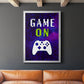 It's Game On II - Modern Framed Canvas Print