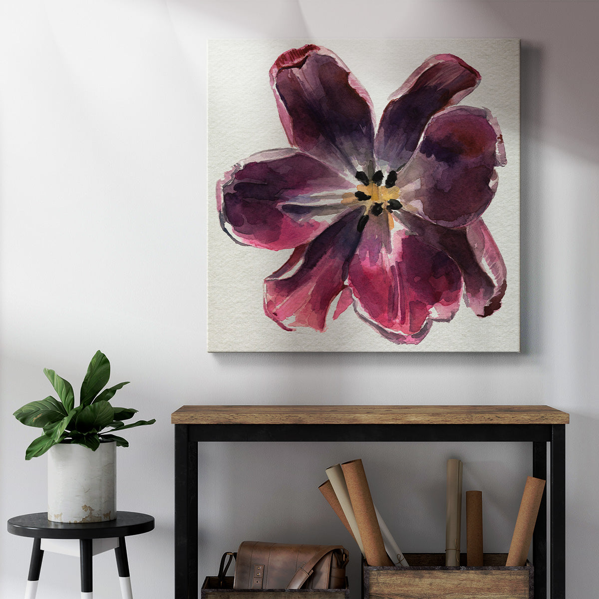 Susie's Tulips II - Canvas Art Print