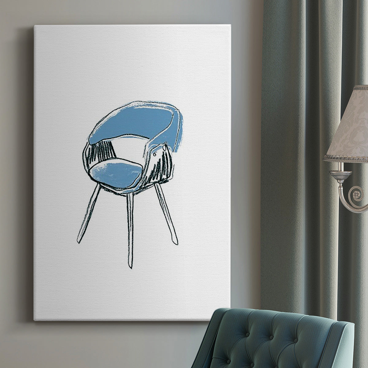 Take a Seat I Premium Gallery Wrapped Canvas - Ready to Hang