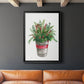 Winter Greens - Modern Framed Canvas Print
