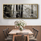 Misty Forest - Floater Framed Canvas Print
