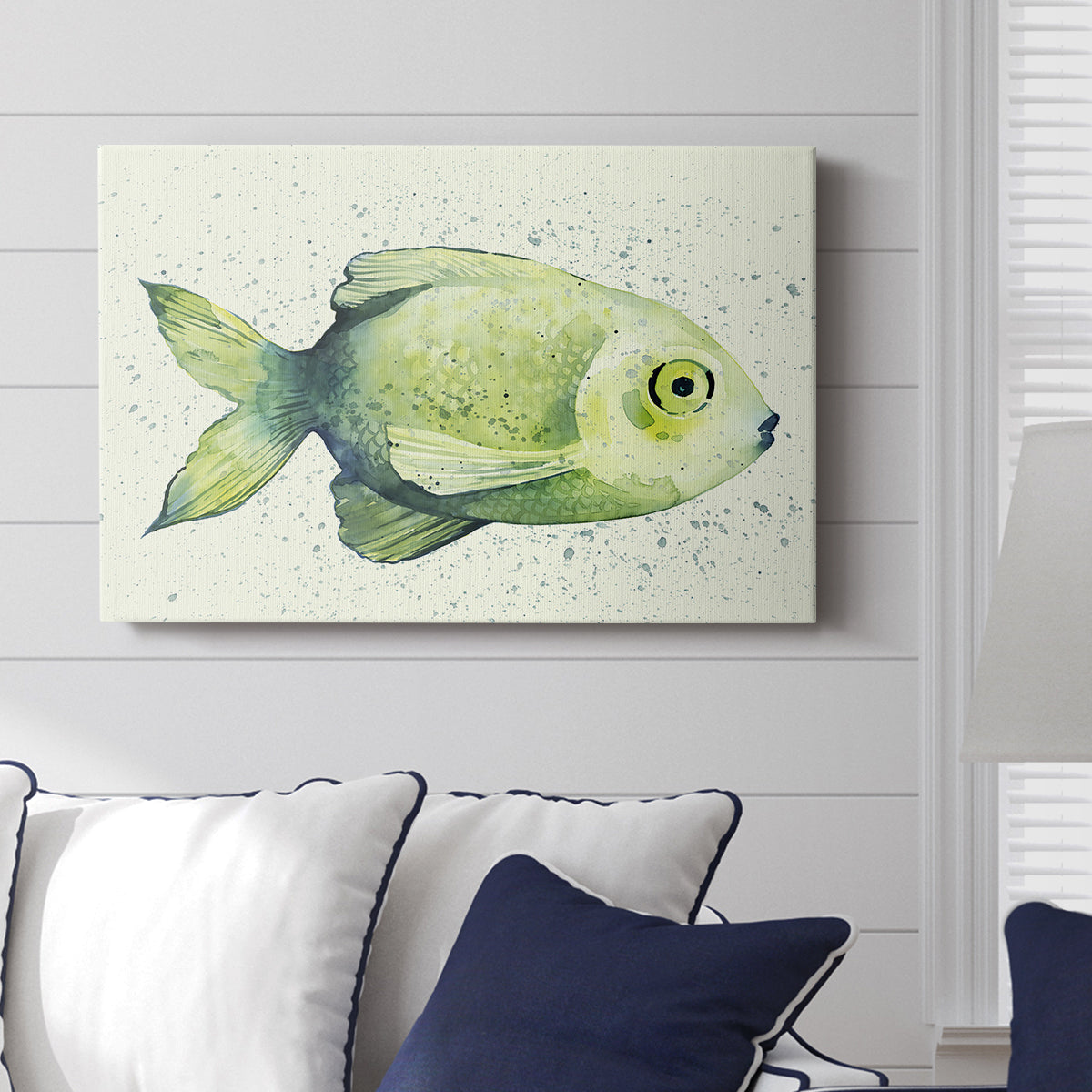 Speckled Freshwater Fish II - Canvas Art Print