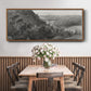 East Rock, New Haven - Floater Framed Canvas Print