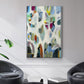 Interaction - Framed Premium Gallery Wrapped Canvas L Frame - Ready to Hang