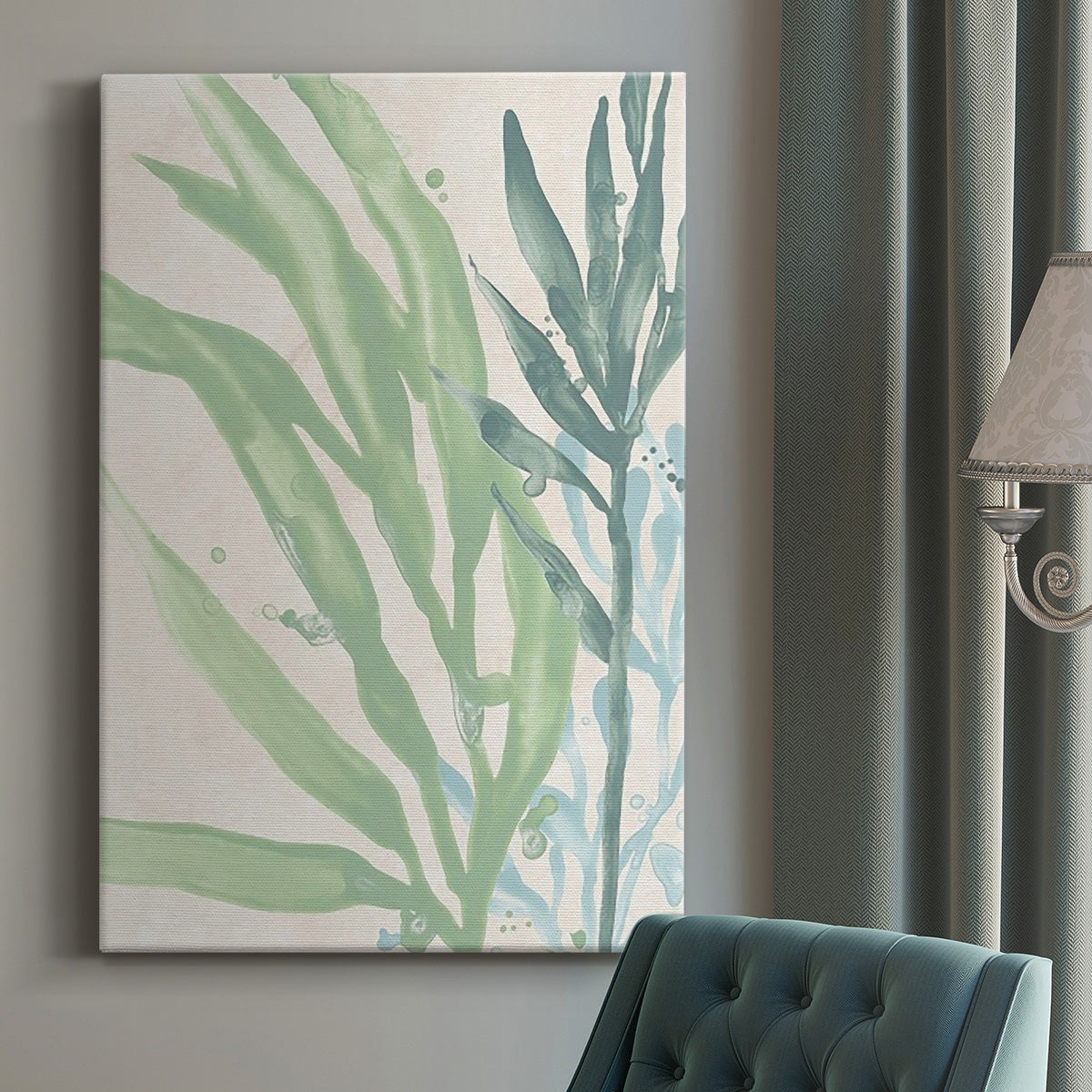 Swaying Seagrass IV Premium Gallery Wrapped Canvas - Ready to Hang