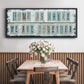 We Are Together - Floater Framed Canvas Print