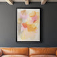 Warm Petals I - Modern Framed Canvas Print