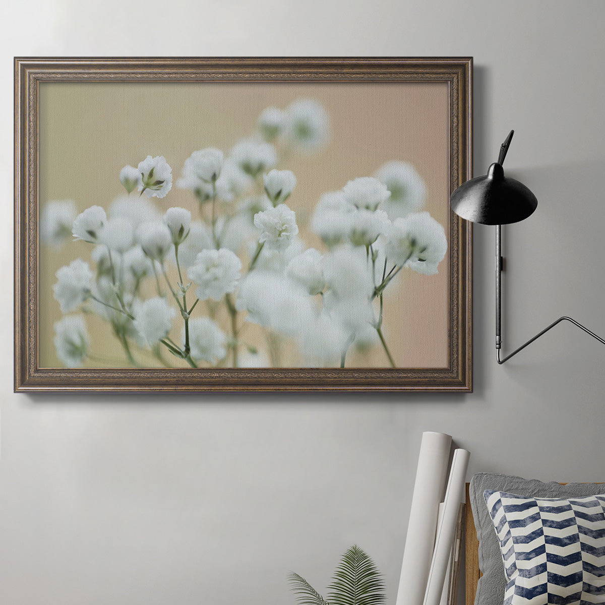 Baby's Breath Study II Premium Framed Canvas- Ready to Hang