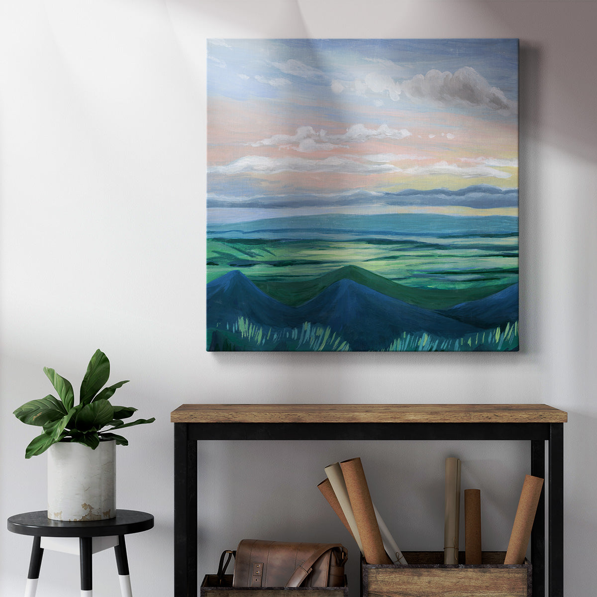 Sunset Outlook I-Premium Gallery Wrapped Canvas - Ready to Hang