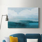 Azure Rising I Premium Gallery Wrapped Canvas - Ready to Hang