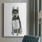 Love and Husky Premium Gallery Wrapped Canvas - Ready to Hang