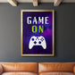 It's Game On II - Modern Framed Canvas Print