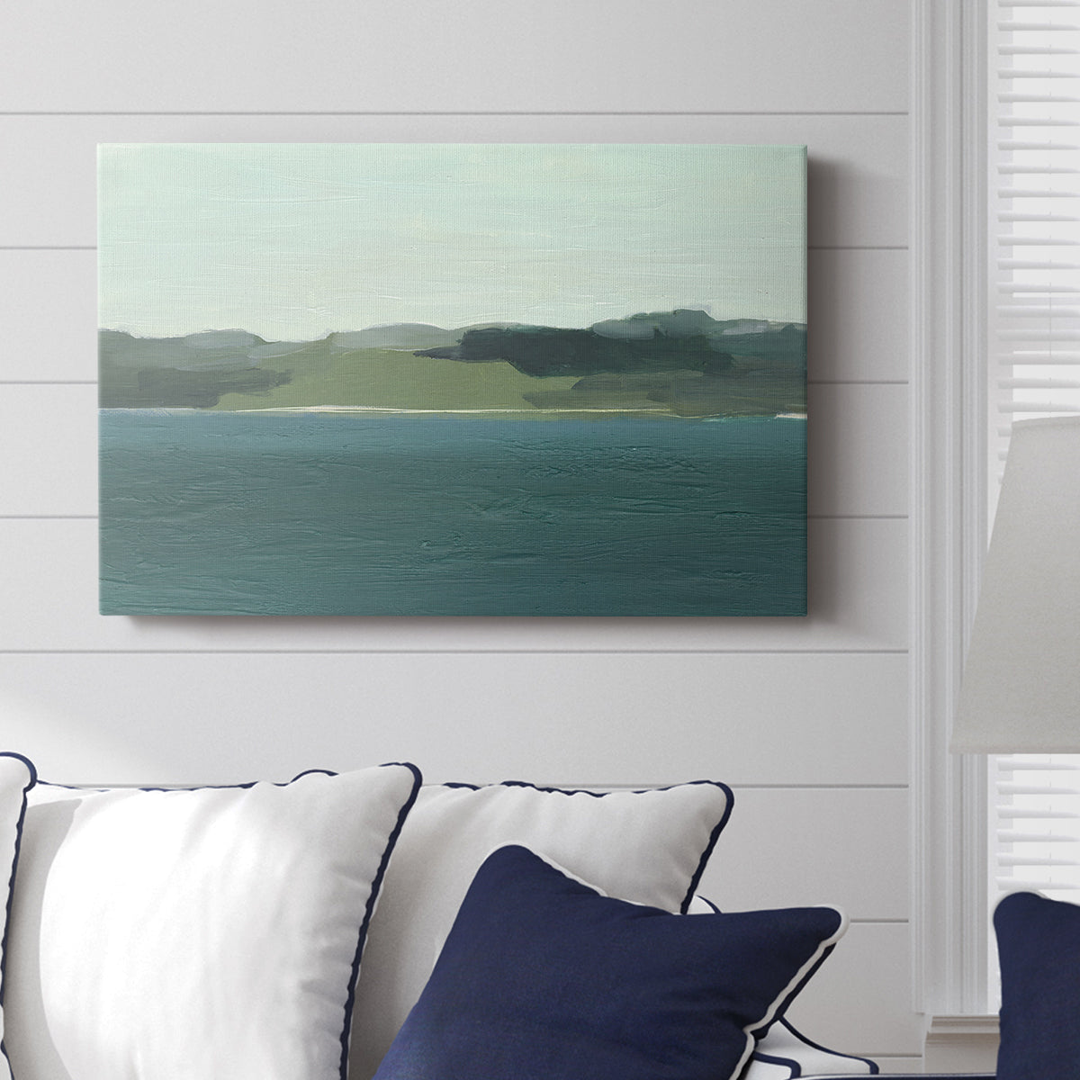 Calming Lake View I - Canvas Art Print