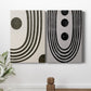 Tubular Abstract I Premium Gallery Wrapped Canvas - Ready to Hang - Set of 2 - 8 x 12 Each