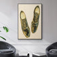 The Shoe Fits I V1 - Framed Premium Gallery Wrapped Canvas L Frame - Ready to Hang