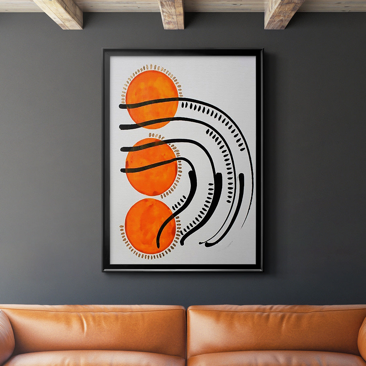 Get a Grip - Modern Framed Canvas Print