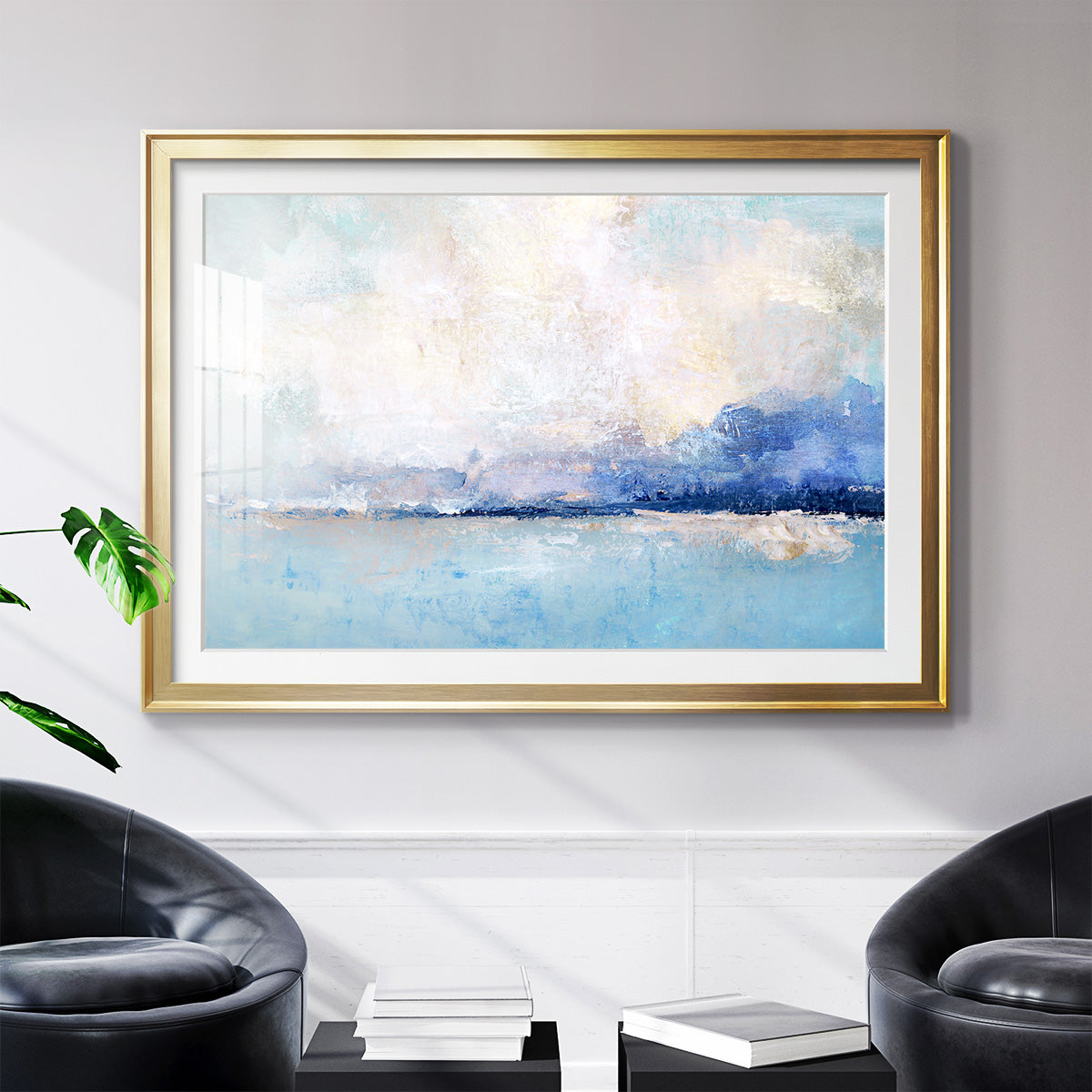 Symphony Bay - Modern Framed Art Print
