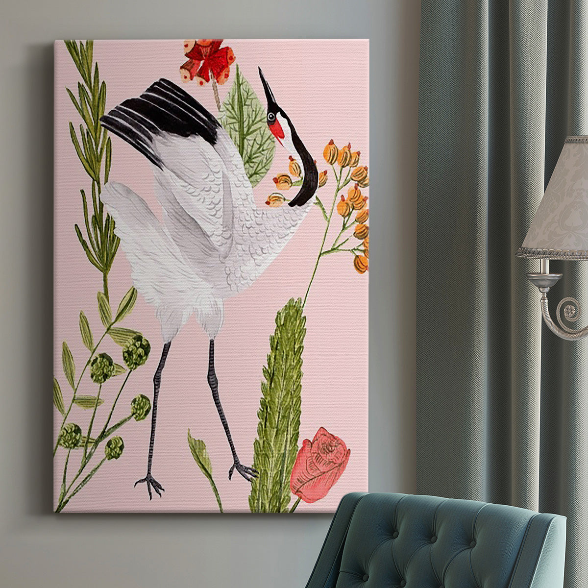 Birds in Motion VI Premium Gallery Wrapped Canvas - Ready to Hang