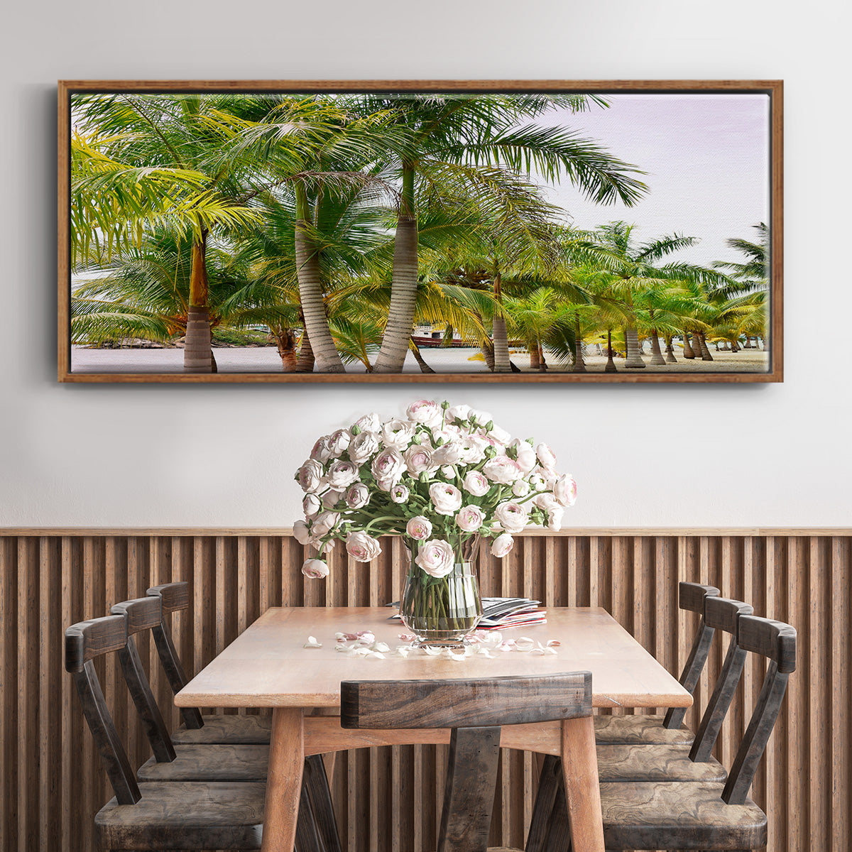 Summer Day - Floater Framed Canvas Print