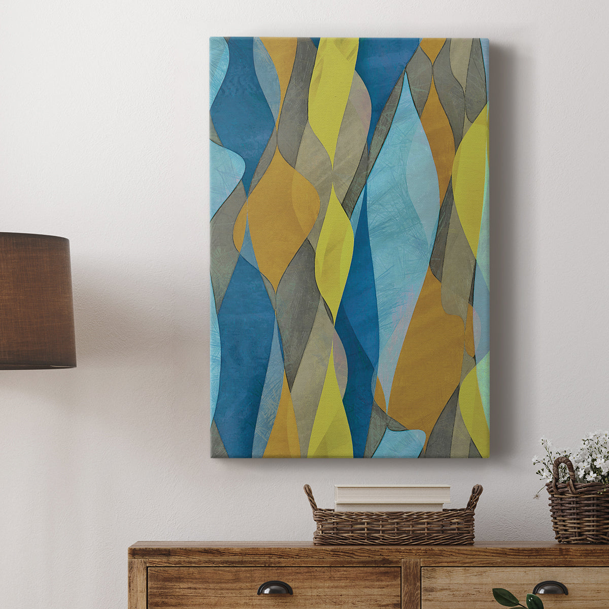 Colorful Cascade I - Canvas Art Print