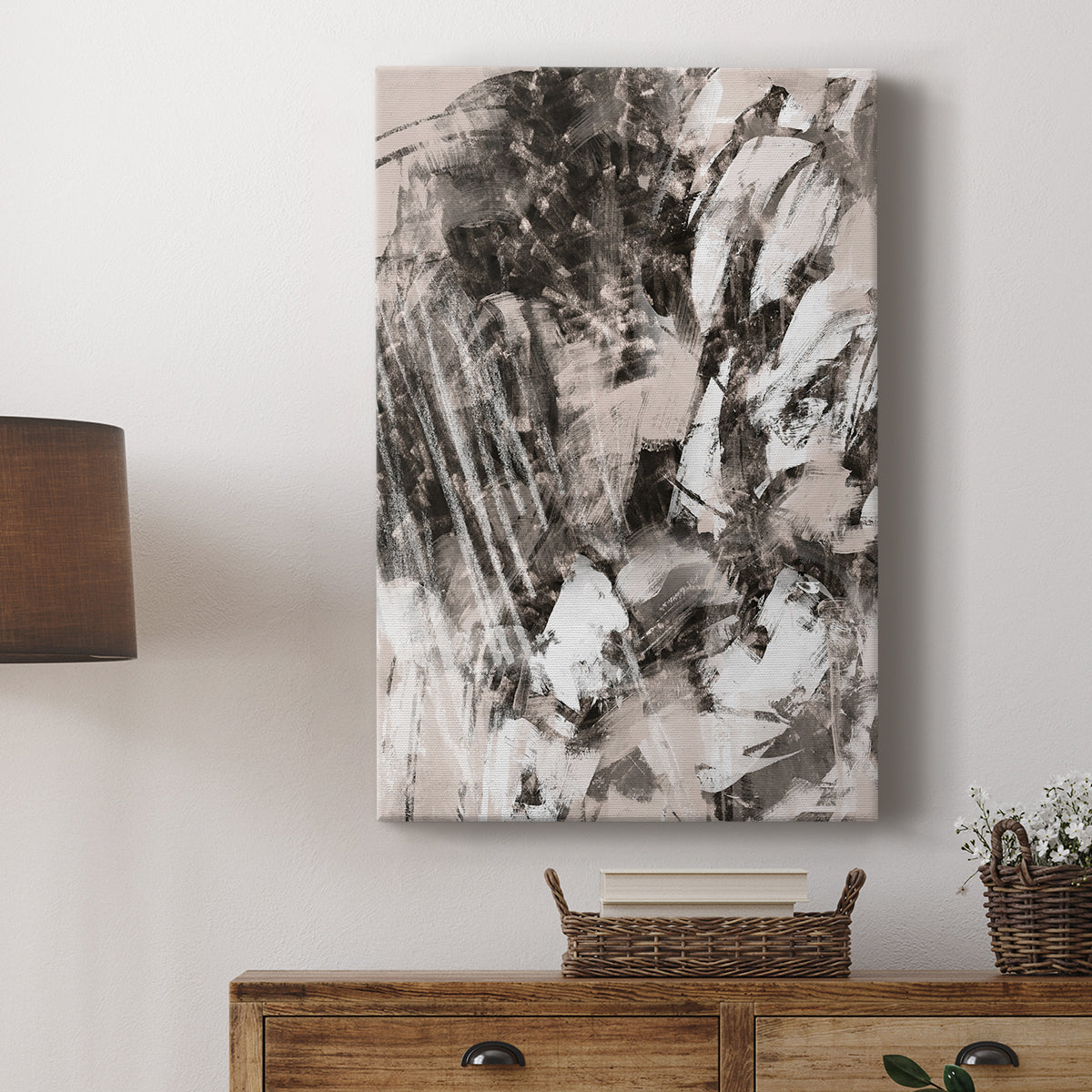 Blush Blackboard I - Canvas Art Print