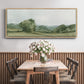 Vintage Landscape Sketch I - Floater Framed Canvas Print
