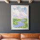 Low Country River Vista I - Modern Framed Canvas Print