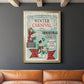 Bright Christmas Carnival - Modern Framed Canvas Print