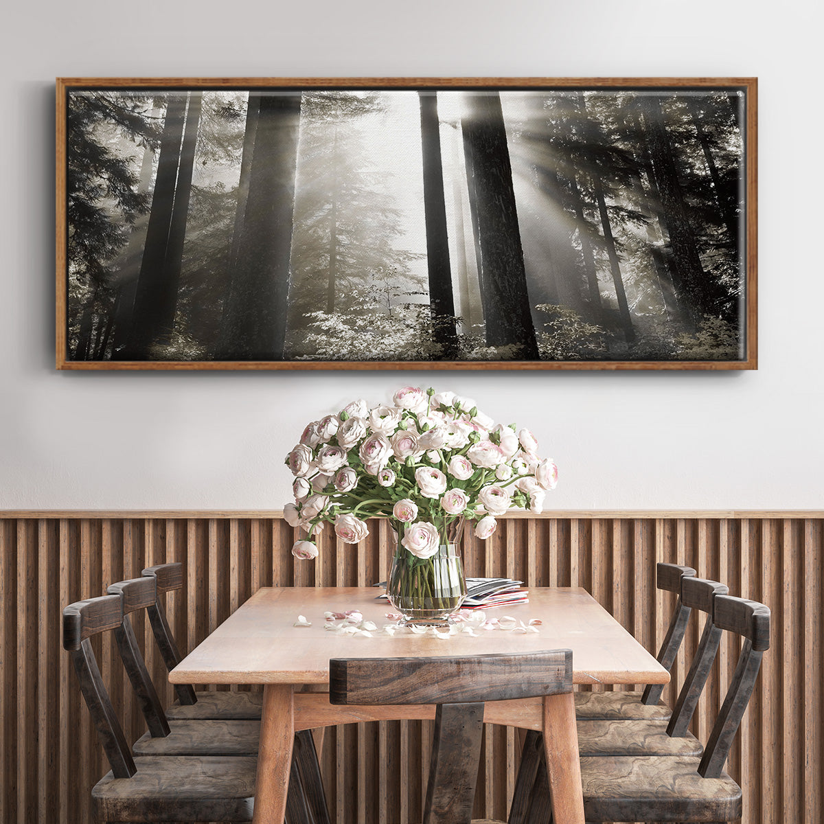 Morning Light - Floater Framed Canvas Print