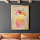 Tropical Cocktail IV - Modern Framed Canvas Print