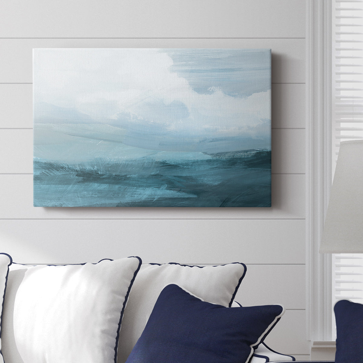 Azure Rising IV - Canvas Art Print
