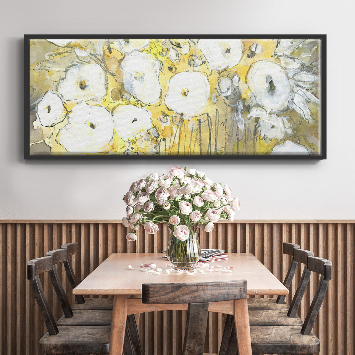 Heirloom Treasure I - Floater Framed Canvas Print