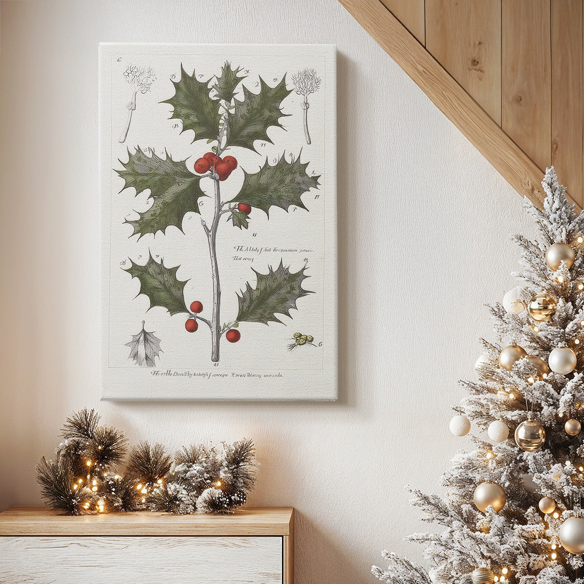 Silver Promise of Nativity - Canvas Art Print