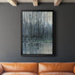 Morning Drizzle I - Modern Framed Canvas Print