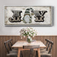 Winter Wonderland Friend Joy - Floater Framed Canvas Print