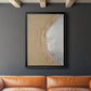 Silver Lake III - Modern Framed Canvas Print