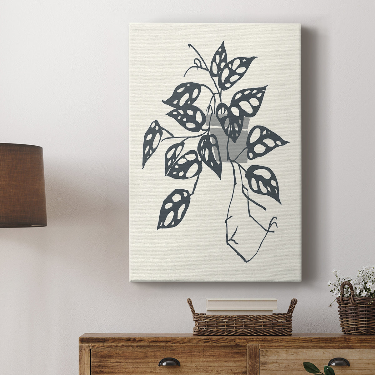 Growing Leaves III - Canvas Art Print