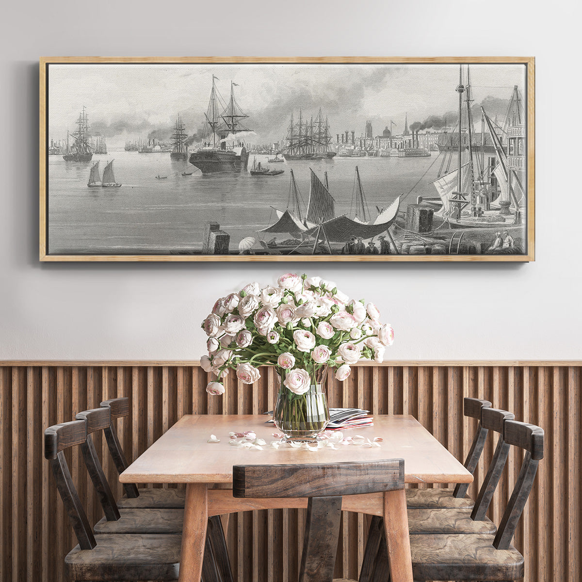 New Orleans - Floater Framed Canvas Print