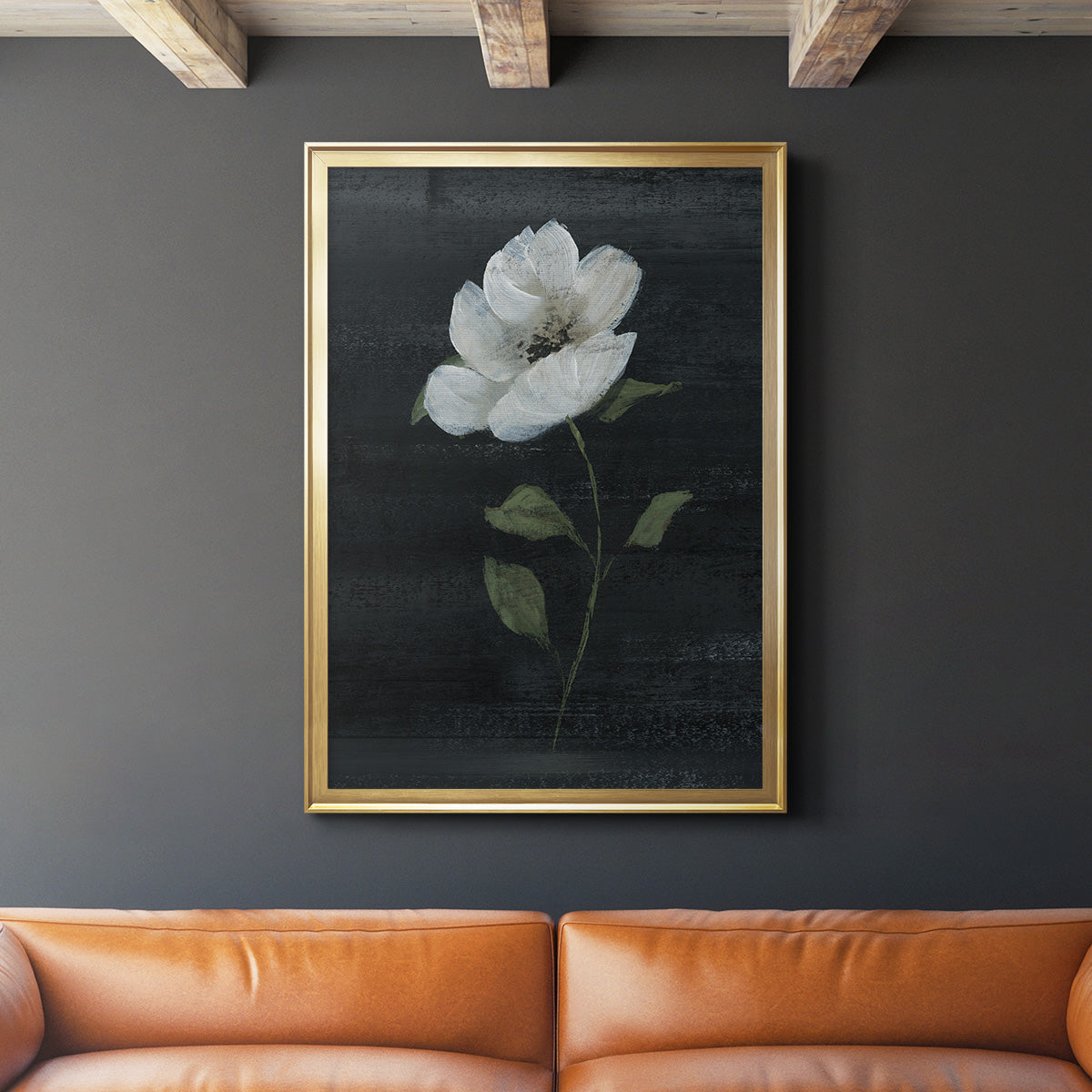 Country Botanical II - Modern Framed Canvas Print