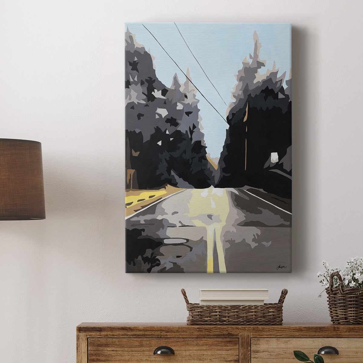 The Road Less Traveled - Canvas Art Print