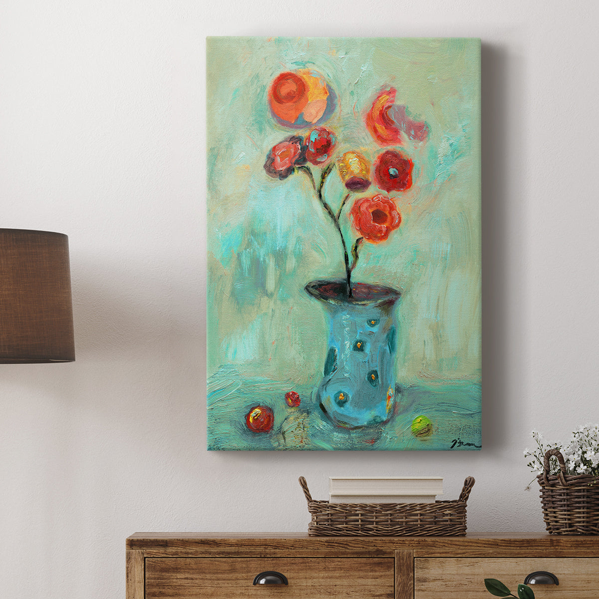 Orange Pop - Canvas Art Print