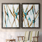 Runnel XVII - Premium Framed Canvas 2 Piece Set - Ready to Hang