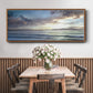 Island Calm - Floater Framed Canvas Print