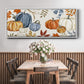 Autumn Pumpkins - Floater Framed Canvas Print