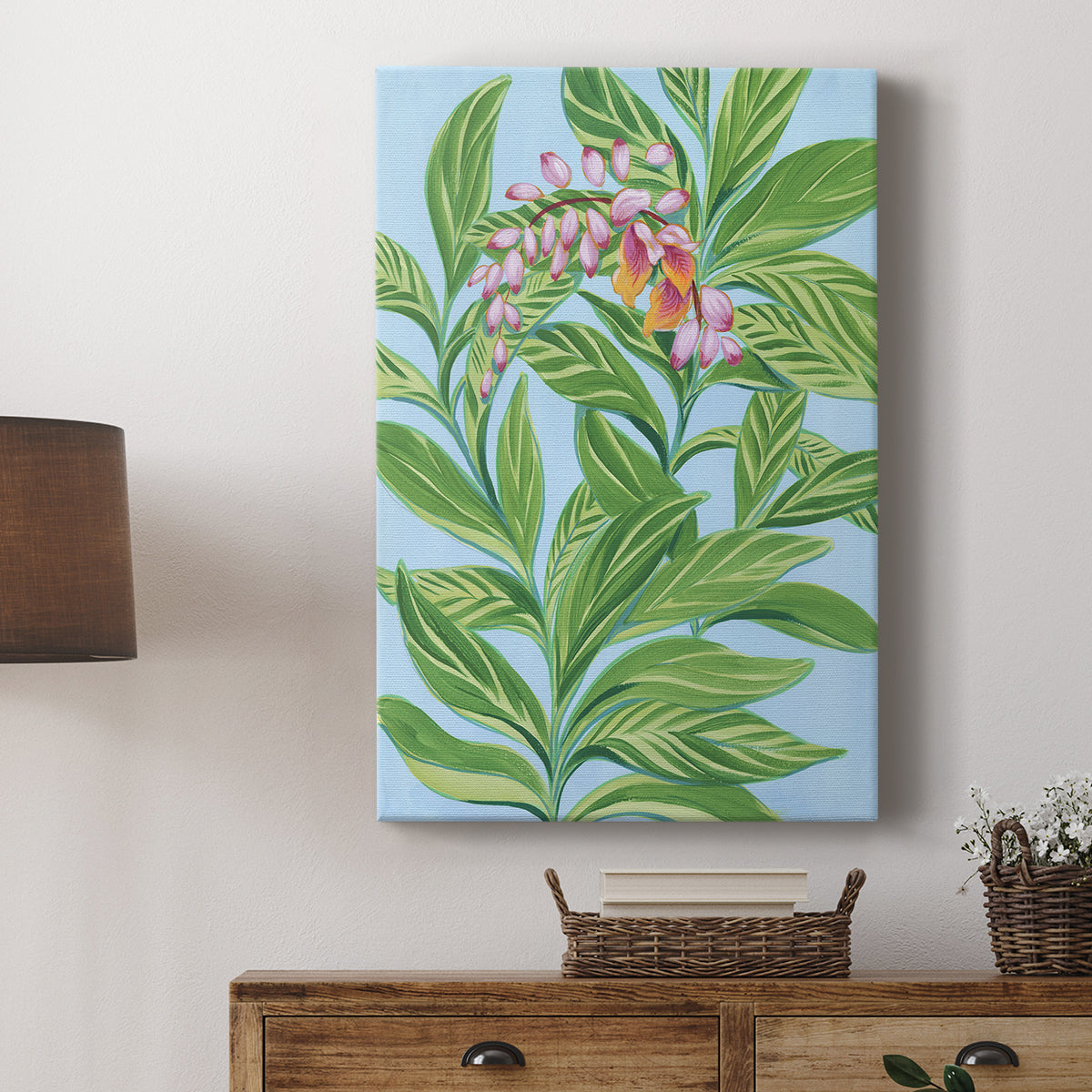 Tropical Shell Ginger I - Canvas Art Print