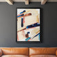 Pivot Point I - Modern Framed Canvas Print