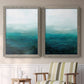 Drifting Sea I - Premium Framed Canvas 2 Piece Set - Ready to Hang