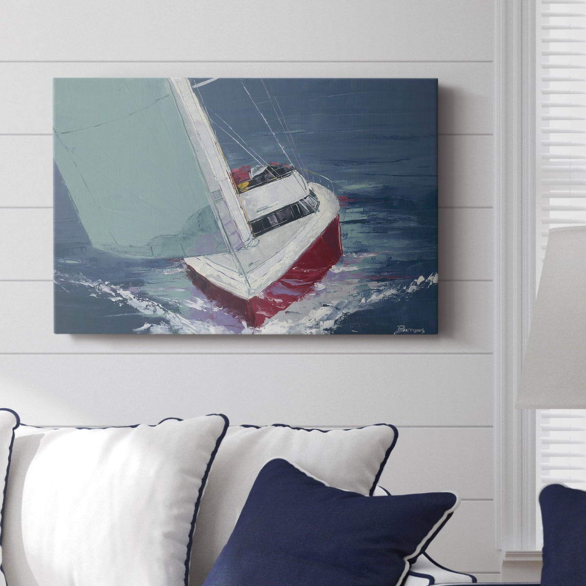 Day Sailing - Canvas Art Print