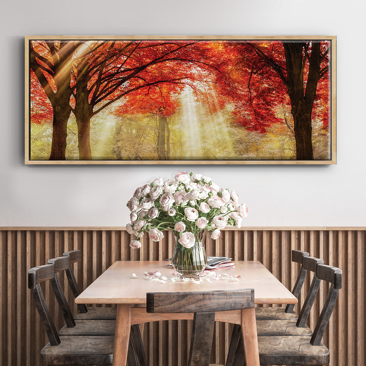 Everland - Floater Framed Canvas Print